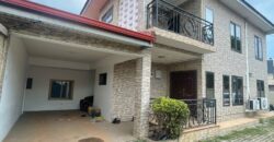 4 bedroom semi-detached house with garage and BQ selling at east legon