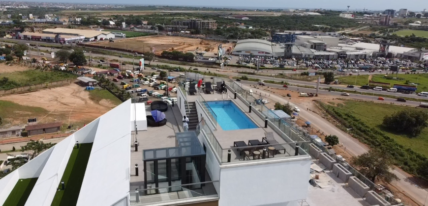 Breath taking studio apartment up for rent at THE SIGNATURE Airport city Tetteh Quarshie