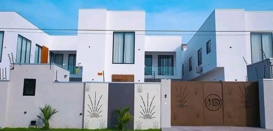 Brand-new 4 bedroom storey building with boys quarters modern house for sale at East -Legon