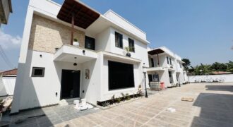 Executive 4 bedroom townhouse in a gated community of 5 with swimming pool at spintex for sale