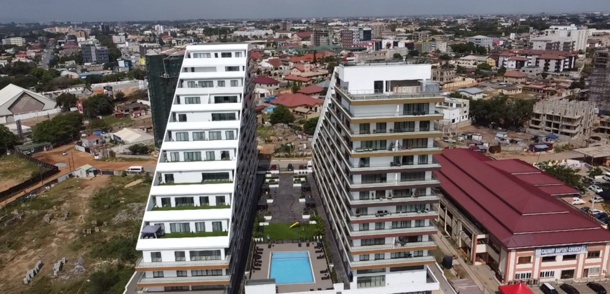 Breath taking studio apartment up for rent at THE SIGNATURE Airport city Tetteh Quarshie