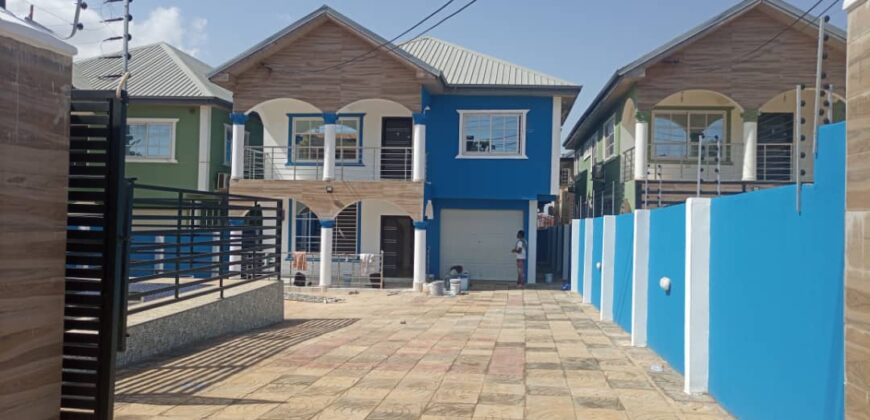 Extravagant 5 bedroom store’s building self compound house with swimming pool for sale located at Achimota Tantra Hill