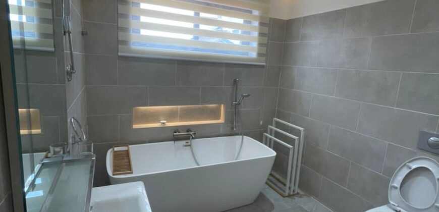 Fully Furnished ultra modern 3 bedroom house with BQ and swimming pool at East legon adjiriganor