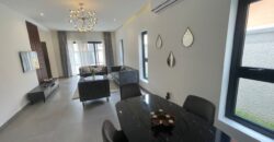 Fully Furnished ultra modern 3 bedroom house with BQ and swimming pool at East legon adjiriganor