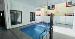 Executive 4 bedroom Storey Building with Boys Quarters and a Security post for Sale at Adjiringanor