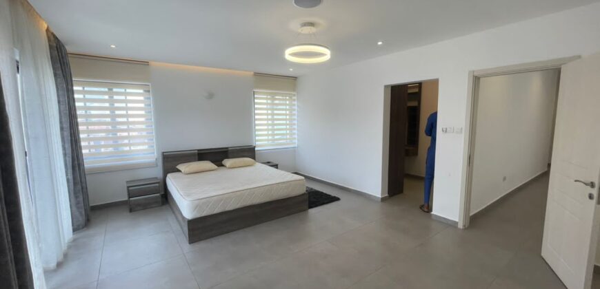 Fully Furnished ultra modern 3 bedroom house with BQ and swimming pool at East legon adjiriganor