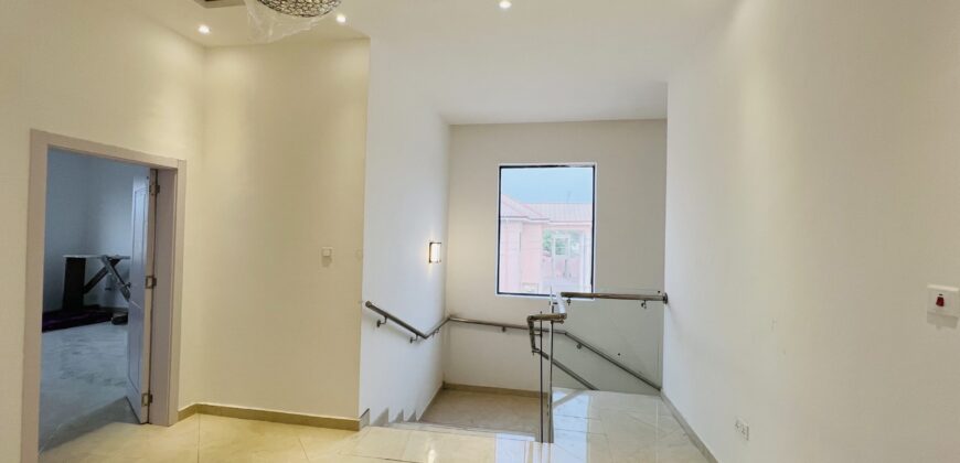 Newly Built 4 Bedroom Storey With an Out house for sale at Spintex