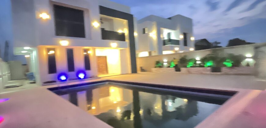 4 Bedrooms Swim Pool House with 1 Boysquarter for sale at East Legon school junction