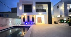 4 Bedrooms Swim Pool House with 1 Boysquarter for sale at East Legon school junction