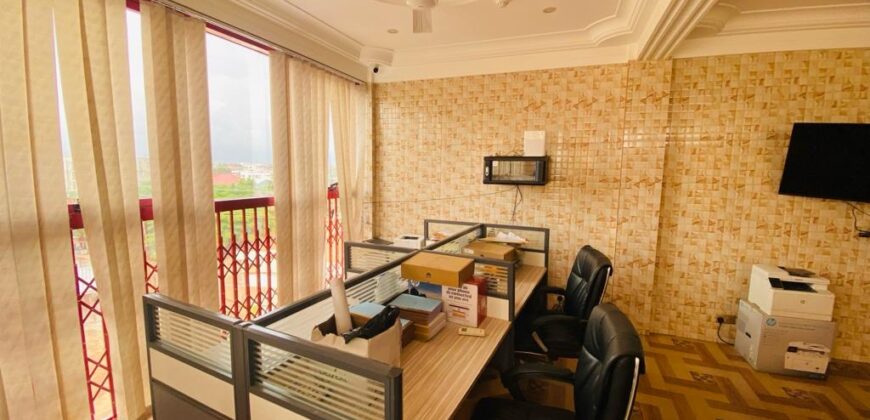 Furnished Commercial Office Space to Let At Achimota, adjacent Mile 7 AstroTurf