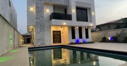 4 Bedrooms Swim Pool House with 1 Boysquarter for sale at East Legon school junction