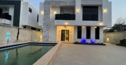 4 Bedrooms Swim Pool House with 1 Boysquarter for sale at East Legon school junction