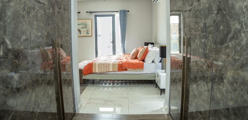  Fully furnished 3-bedroom, 1-storey house at East Legon Hills