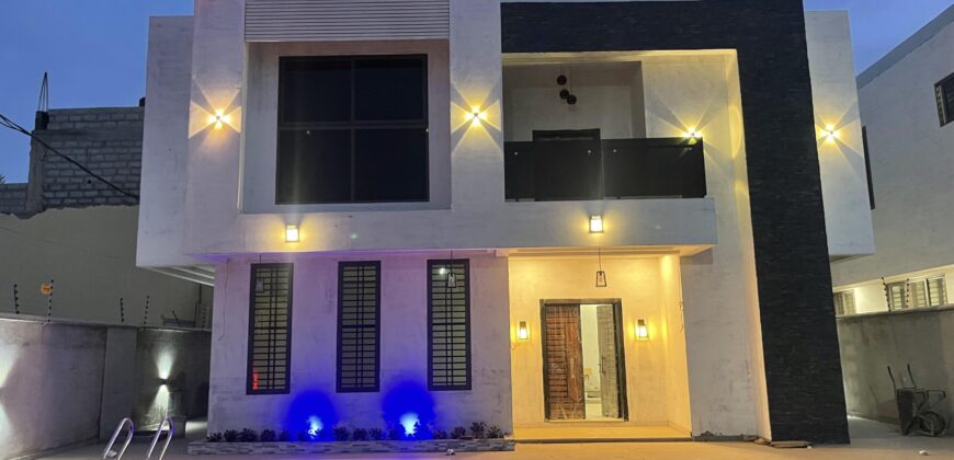 4 Bedrooms Swim Pool House with 1 Boysquarter for sale at East Legon school junction