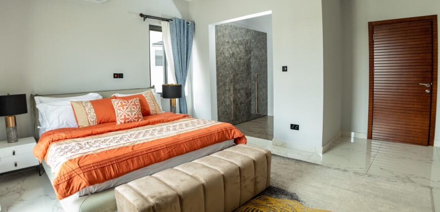  Fully furnished 3-bedroom, 1-storey house at East Legon Hills