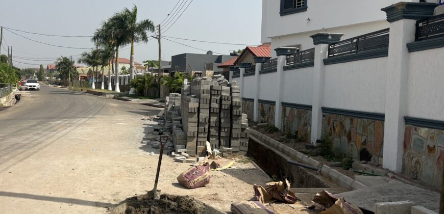 BRAND-NEW 4BEDROOM STOREY BUILDING  IN A GATED COMMUNITY FOR SALE AT SPINTEX , ACCRA GHANA