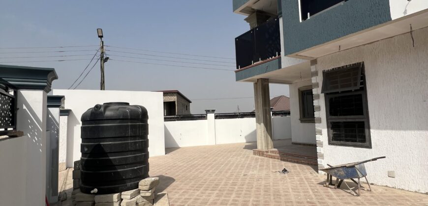 BRAND-NEW 4BEDROOM STOREY BUILDING  IN A GATED COMMUNITY FOR SALE AT SPINTEX , ACCRA GHANA