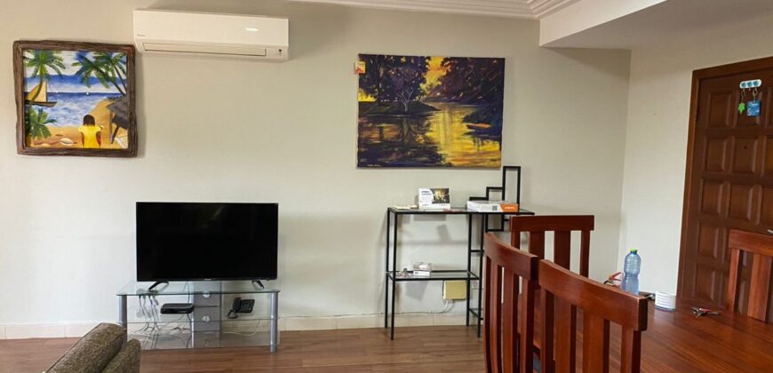 Discover an enticing opportunity with this fully furnished three-bedroom apartment on offer in Osu (Nyaniba Estate)
