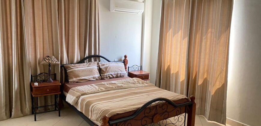 Discover an enticing opportunity with this fully furnished three-bedroom apartment on offer in Osu (Nyaniba Estate)