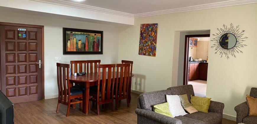 Discover an enticing opportunity with this fully furnished three-bedroom apartment on offer in Osu (Nyaniba Estate)