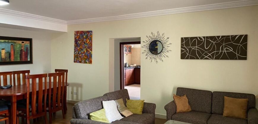 Discover an enticing opportunity with this fully furnished three-bedroom apartment on offer in Osu (Nyaniba Estate)