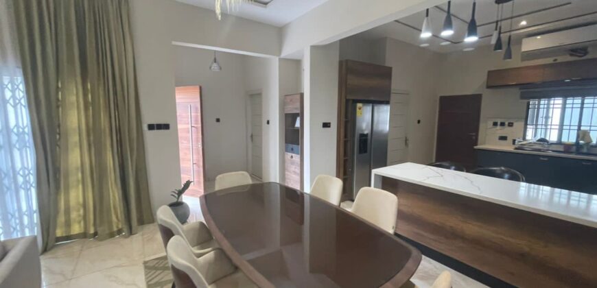 4 bedroom house with BQ, security post swimming pool on a 3 plots of land  now selling at Aburi peduase