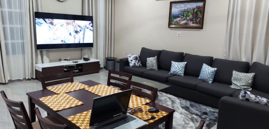 Fully Furnished 3-bedroom house for Rent at spintex 