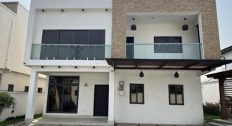 4bedroom with a boysquarters and a swimming pool for sale at Sakumono