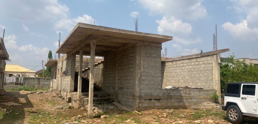 5-bedroom uncompleted house in East Legon Hills