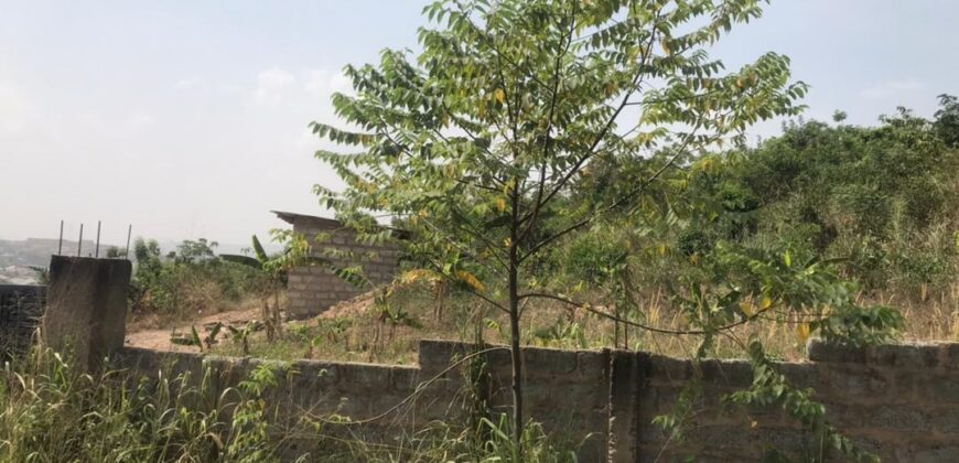 20 plots of land available for sale at oyarifa borga town.