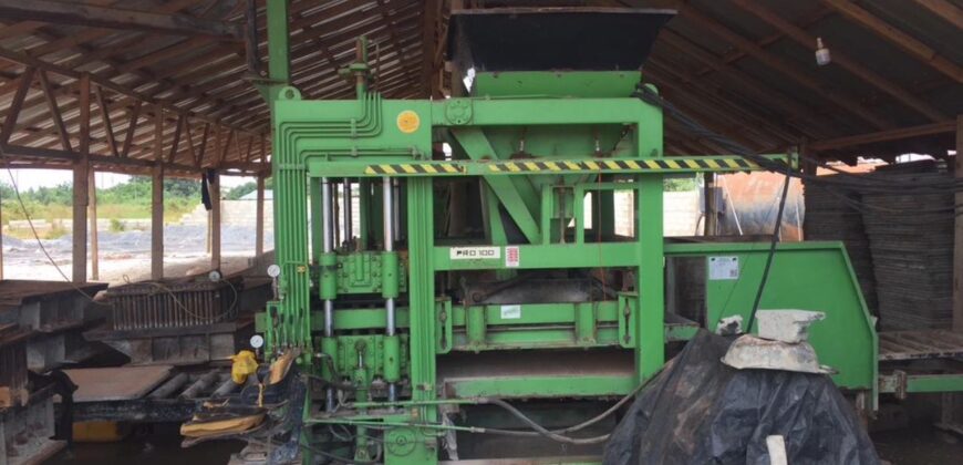 1.231 Acre landed property || uncompleted shop || block factory for sale at Oyibi