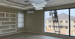 4bedroom storey building semi furnished located at Lashibi sakumono