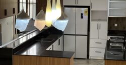 4bedroom storey building semi furnished located at Lashibi sakumono