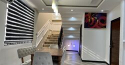 4bedroom storey building semi furnished located at Lashibi sakumono