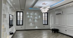 4bedroom storey building semi furnished located at Lashibi sakumono