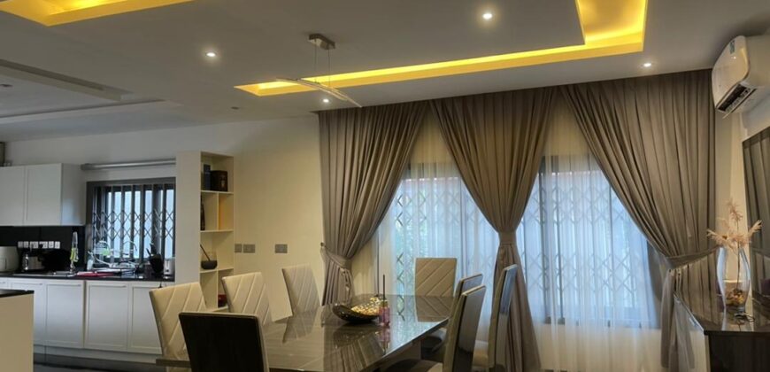 six (6) bedroom house with Boysquarters for sale at Adjiringanor fully furnished