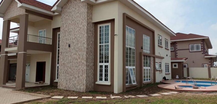 Alert ultra modern furnished 5 bedroom house with swimming pool Rent at east legon