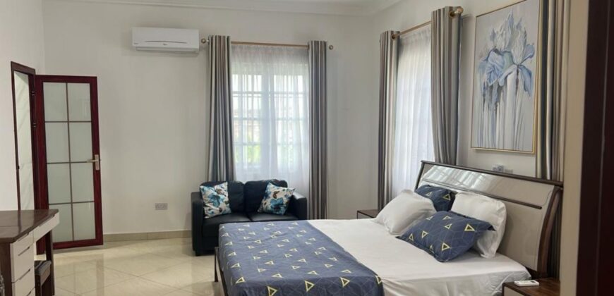 Alert fully furnished 3 bedroom apartment short stay at East legon $1,400