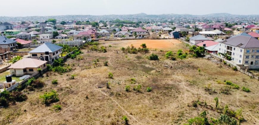 Landed property Alert 30 plots of Titled land at Amasaman close to the Pokuase interchange selling