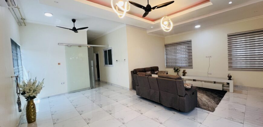 Three(3) bedroom house with Boysquarters for sale at Spintex HFC ESTATE