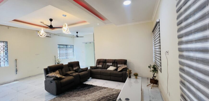 Three(3) bedroom house with Boysquarters for sale at Spintex HFC ESTATE