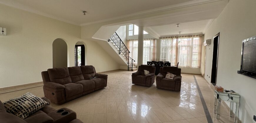 4 bedroom house with 2Boysquarters for sale at Trassaco ESTATE Adjiringanor Huge Backyard