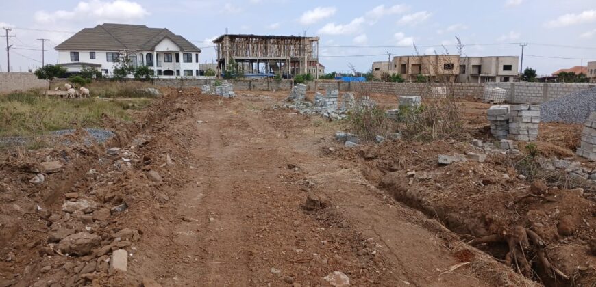 Prime 10 Plots of Serviced Land for Sale – East Legon Hills