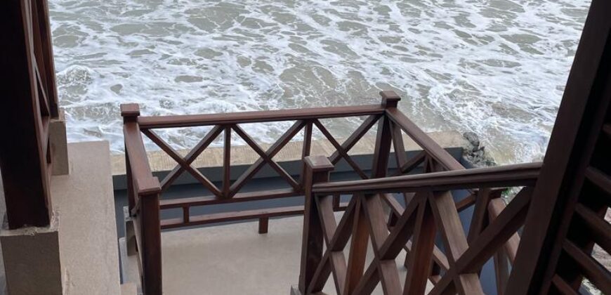 FULLY FURNISHED TWO BEDROOMS BEACH FRONT HOUSE FOR SALE AT KOKROBITE