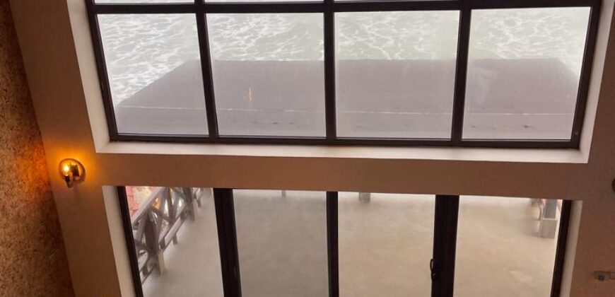 FULLY FURNISHED TWO BEDROOMS BEACH FRONT HOUSE FOR SALE AT KOKROBITE