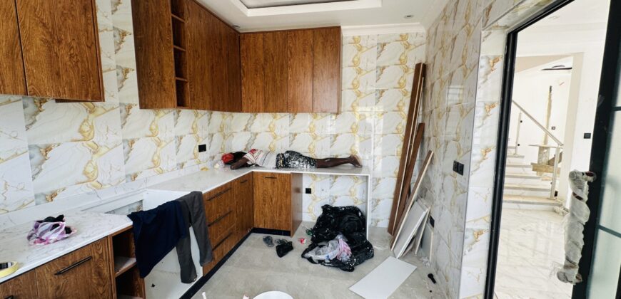 3-Bedroom Semi-Furnished Storey Building for Sale – Spintex