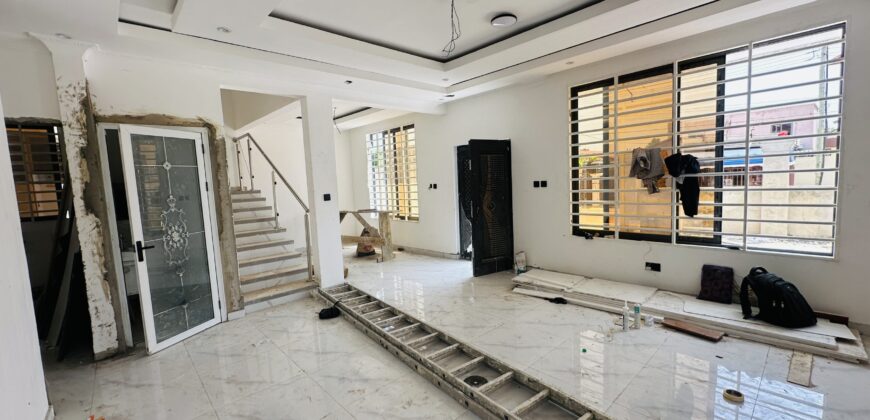 3-Bedroom Semi-Furnished Storey Building for Sale – Spintex