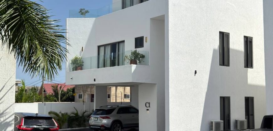 Luxury 4-Bedroom Townhouse for Rent – East Legon