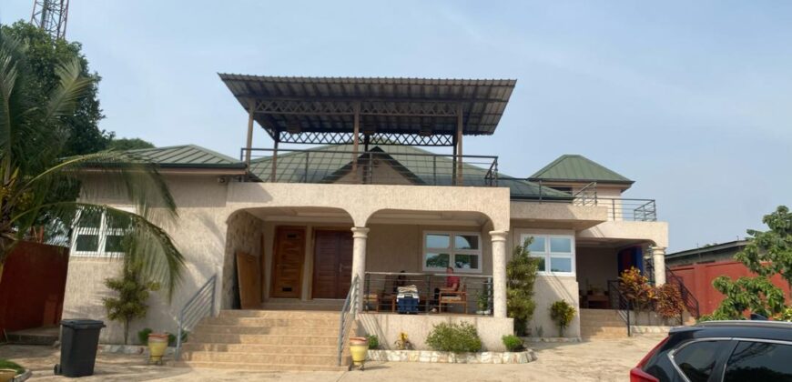 For Sale: Furnished 4-Bedroom House in Akropong – $160,000