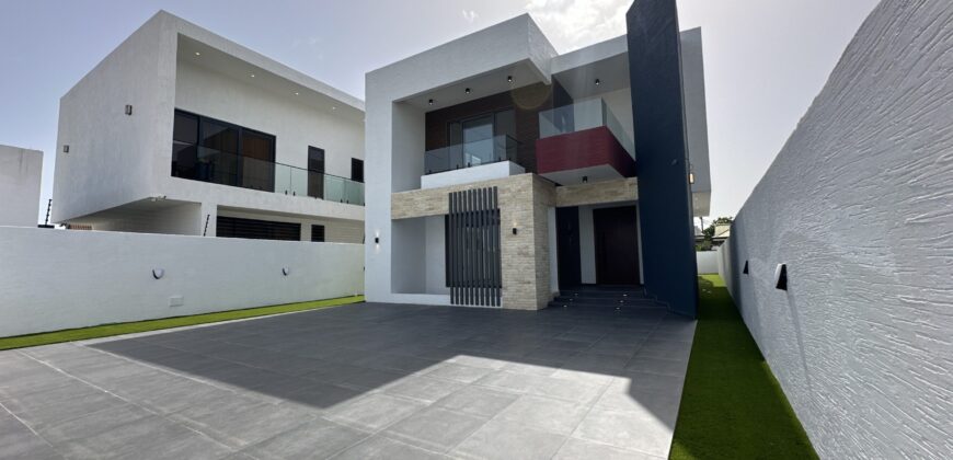 Luxurious 4-Bedroom Home with Maids Quarters for Sale – Community 16, Accra